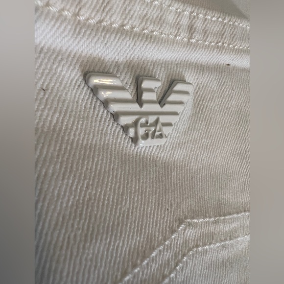 👖NWT! Emporio Armani White Jeans - Picture 3 of 10